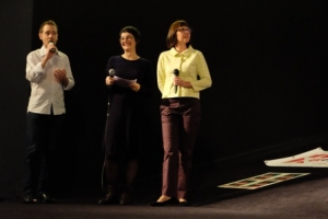 Mark Tutton, Nolwenn Mingant et Agnès Blandeau